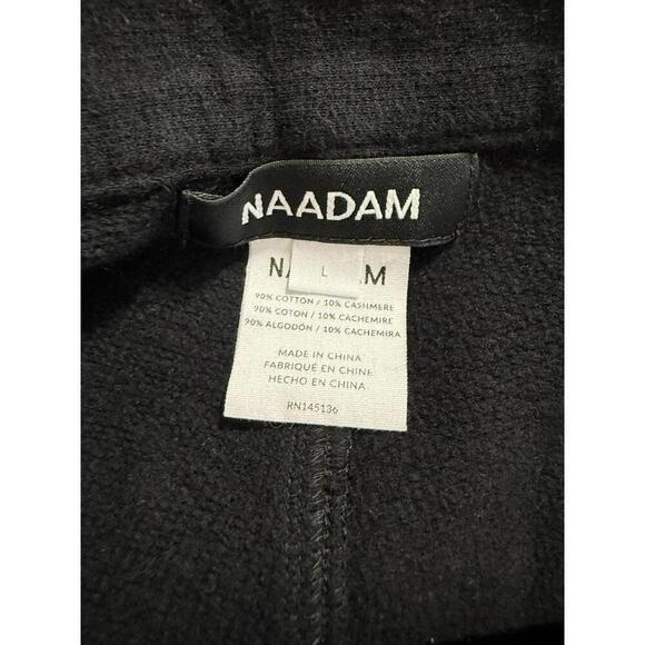 Naadam Cotton Cashmere Trouser Black Medium - Picture 4 of 6